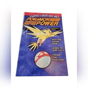 Pokemon Power Magazine Volume 4 Nintendo 1998 #4 Comic Book Collector’s Edition